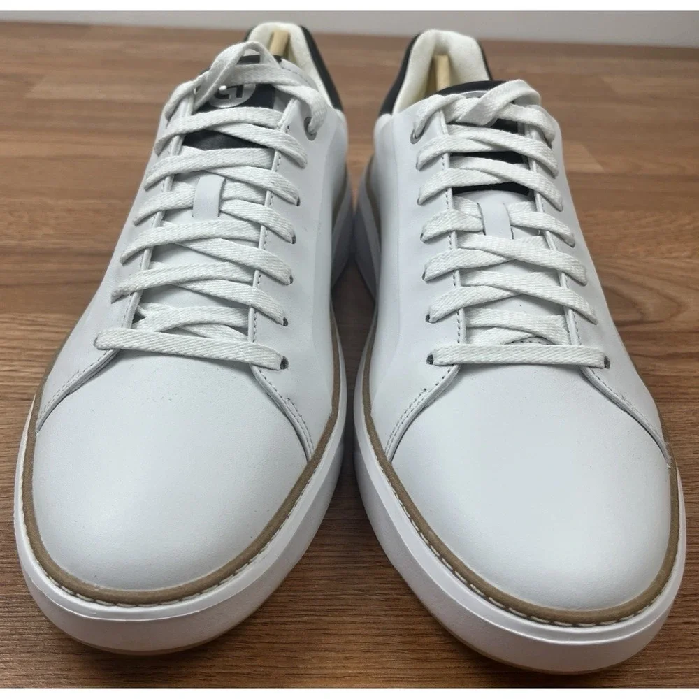 Cole Haan GrandPro Topspin Sneakers Men's Size 11 Optic White  Leather  NEW